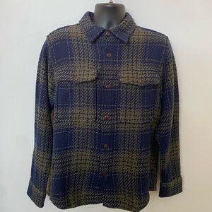 Outerknown Cloud Weave Shirt | Marine Bigbury Island | NWT